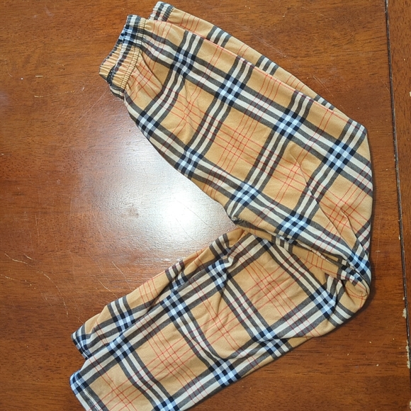 Other - Girls Luxury Vibes Plaid Leggings